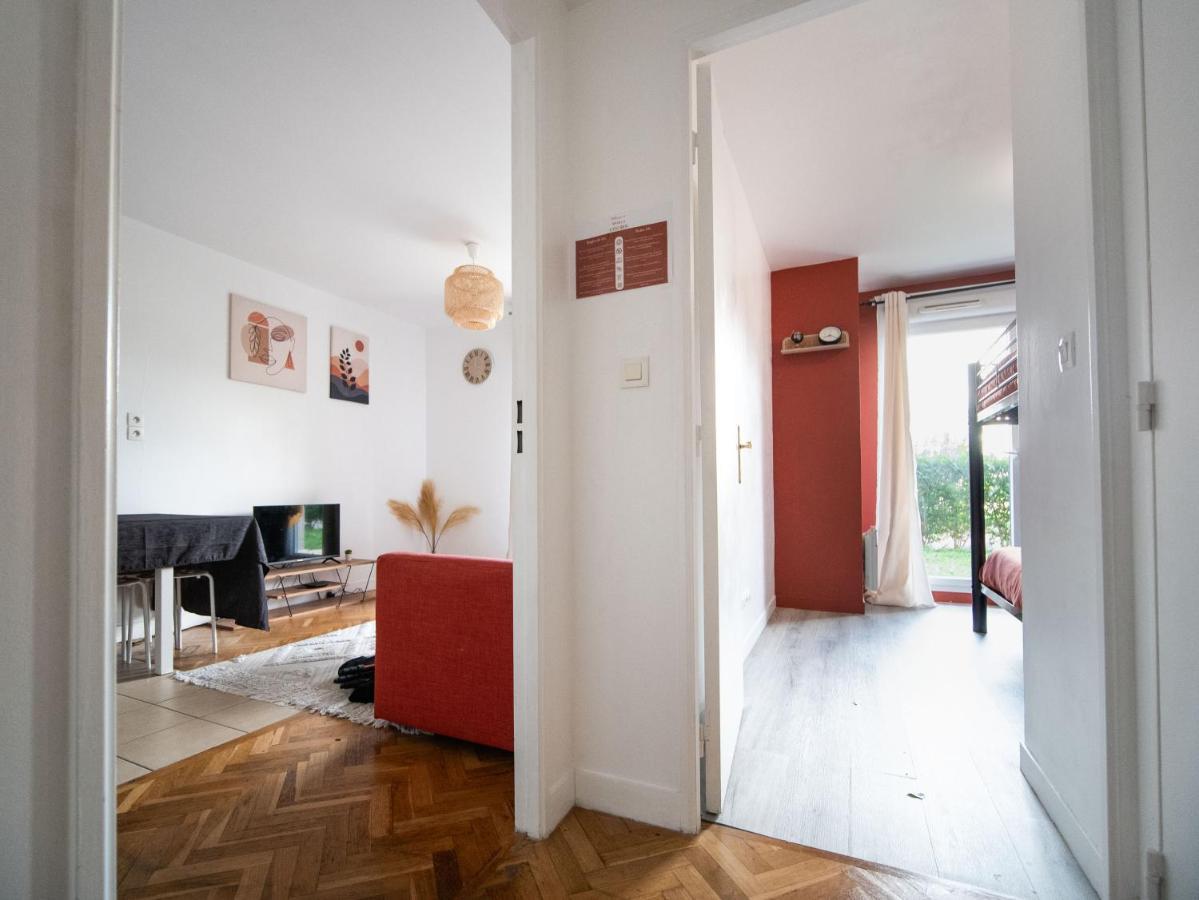 Appartement 10 Mins Disneyland - Jardin Et Parking Montévrain Exteriér fotografie